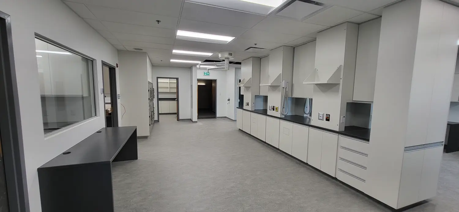 Salle de travail de la clinique
